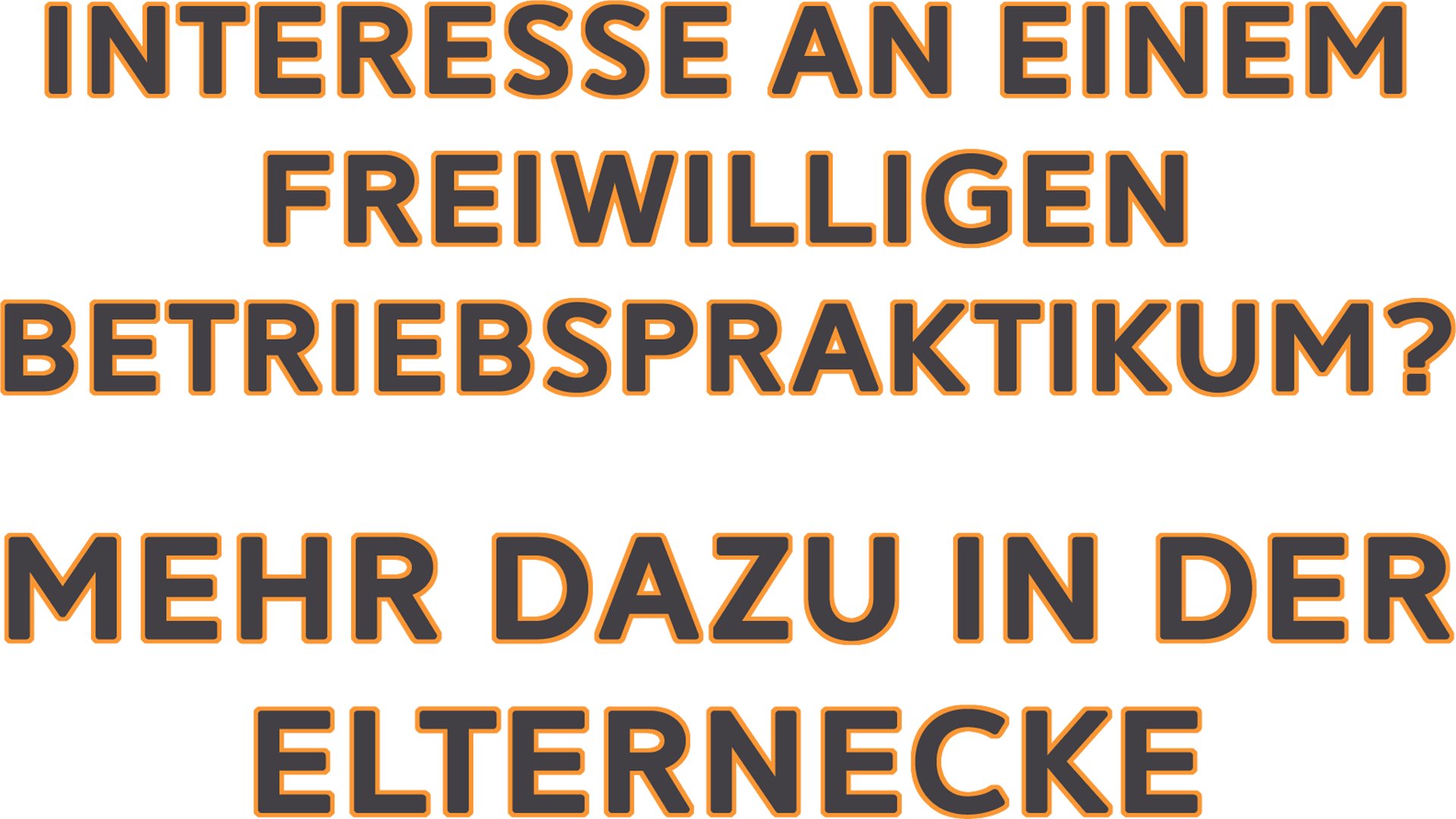 betriebspraktikum